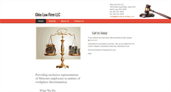 Desktop Screenshot of ghioemploymentlaw.com